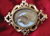 Love token brooch