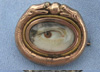 Eye brooch front