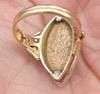Urn Mourning Ring Back