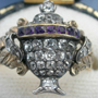 Diamond Urn Ring