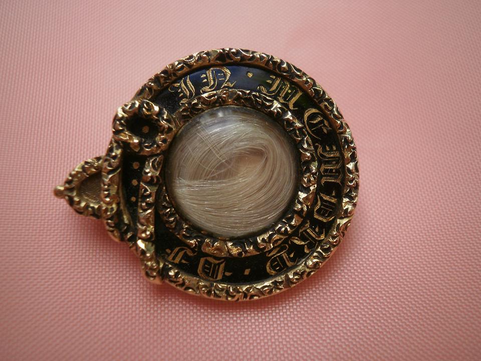 William Busby Mourning Brooch