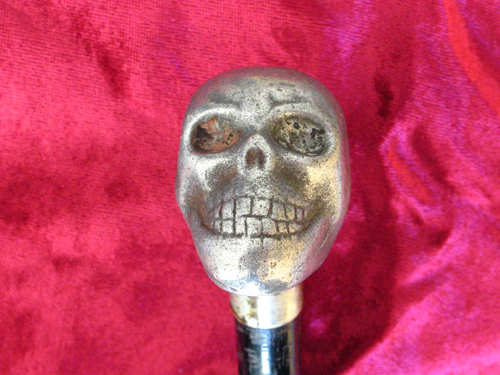 Memento Mori Skull Walking Stick