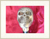 Memento Mori 19th Century Revival Walking Stick