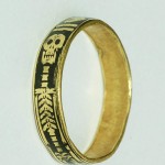 Skeletal Memento Mori Band / 18th Century