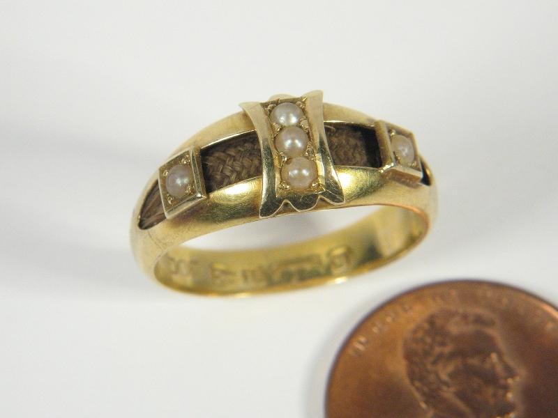 late 19th Cenutyr Mourning Ring