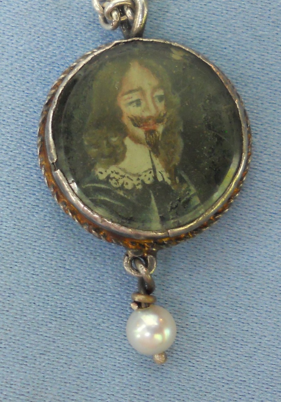 Charles I Enamel Locket