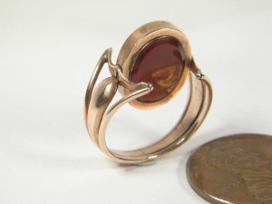 Agate Swivel Ring