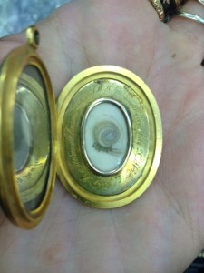 William Henry Smith Mourning Locket