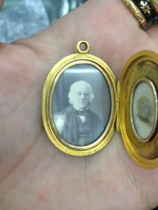 William Henry Smith Mourning Locket