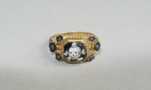 Memento Mori Mourning Ring 17th Century