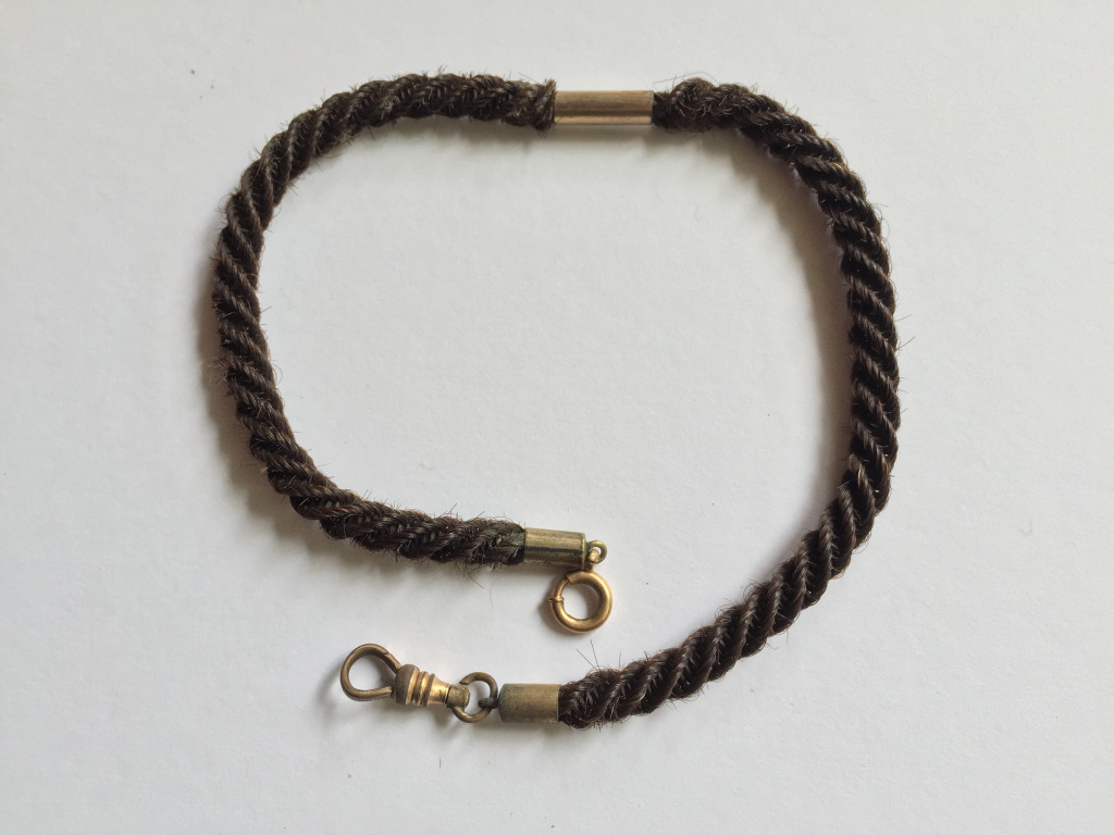 Simple fob chain in typical twist weave
