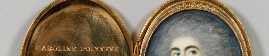 Locket with miniature of Caroline Polyxene, Landgravine of Hesse-Cassel-Rumpenheim (1762-1821) c.1821
