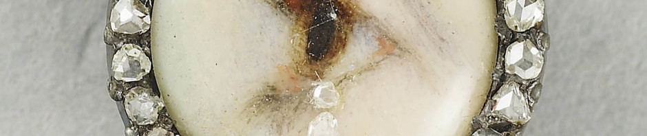 Tiepin with a miniature of a lady's eye, 1900-10