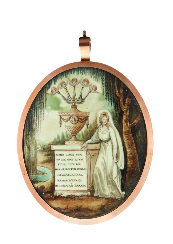 The Memento Mori and Mourning Jewelry Collection of Irvin and Anita Schorsch, auctioned November 15, 2017