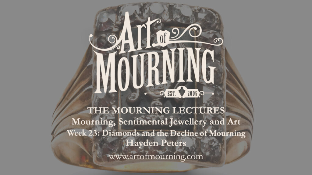 Learn about the rise of diamonds in fashionable jewellery, the technology and wealth that empowered this in the 19th century. Why did it lead to the decline of the mourning industry? Learn all this and more from this lecture.