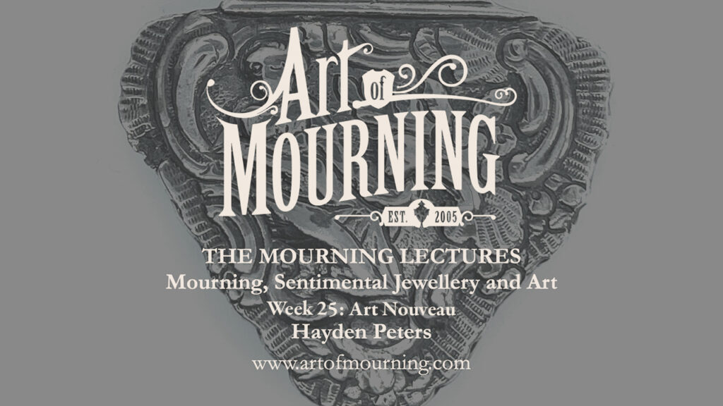 Learn about the evolution of the Arts and Crafts movement to Art Nouveau through the lends of the Gothic Revival and mourning jewels.
