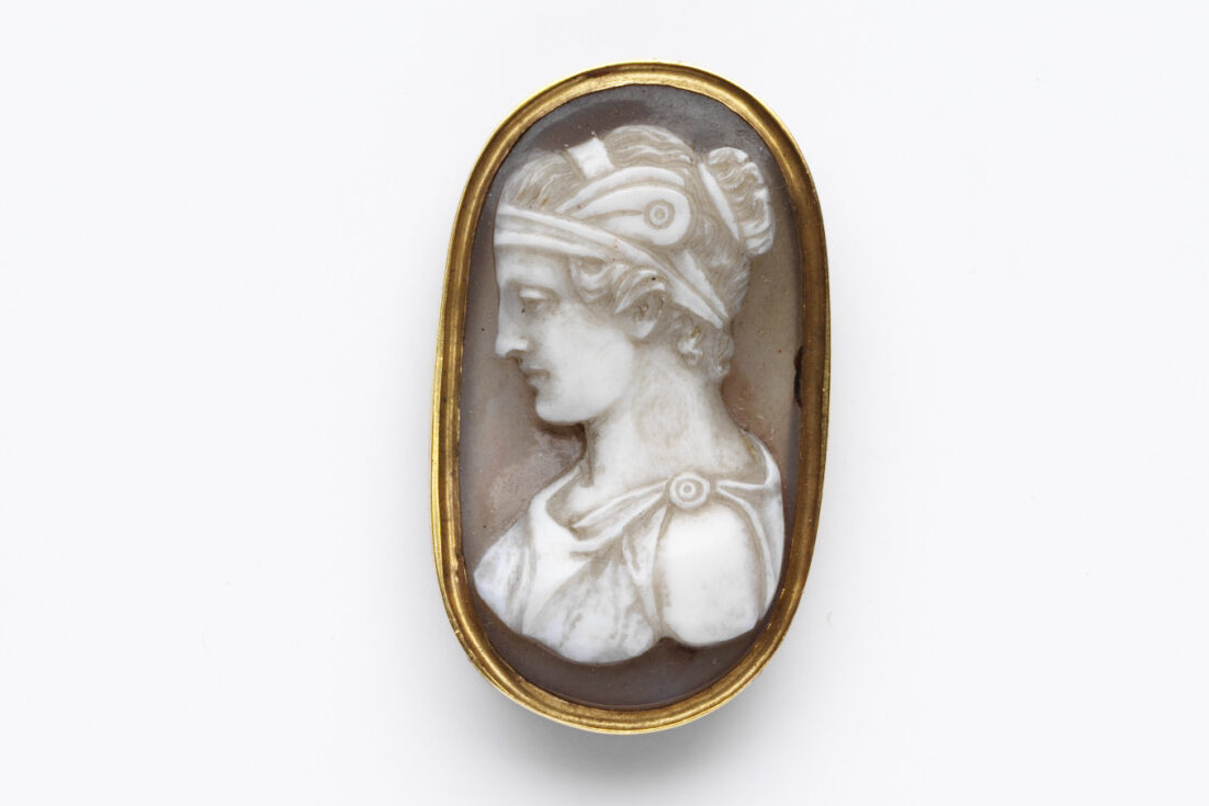 1820-50 Psyche Cameo Brooch